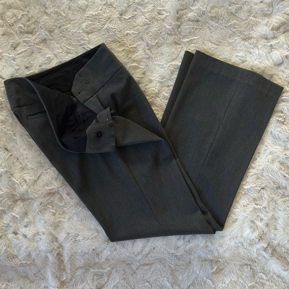 Express Editor Pants. Size 4r. Gray. - image 3